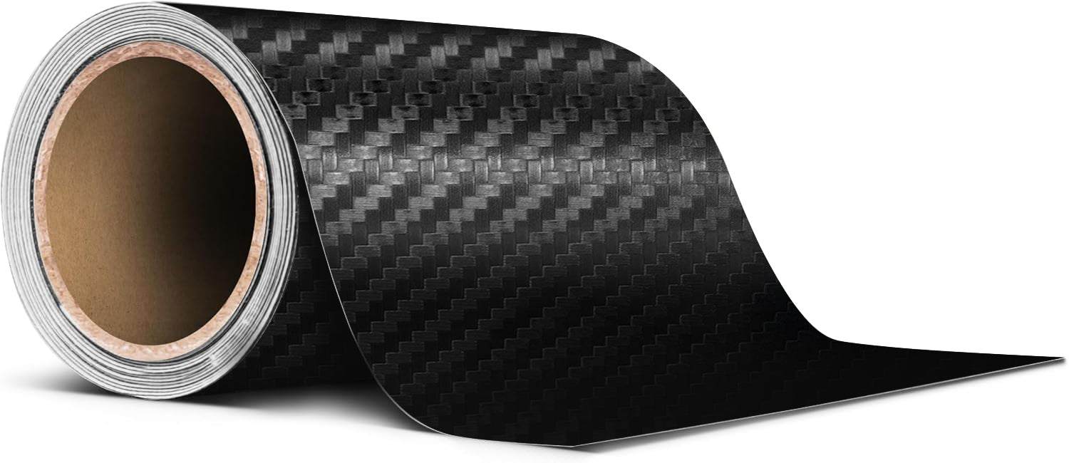 VViViD Fibre de Carbone Noir Ultra Mat - Rouleau Adhésif
