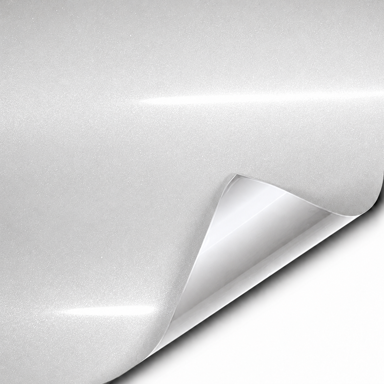 Gloss Metallic Sparkle White