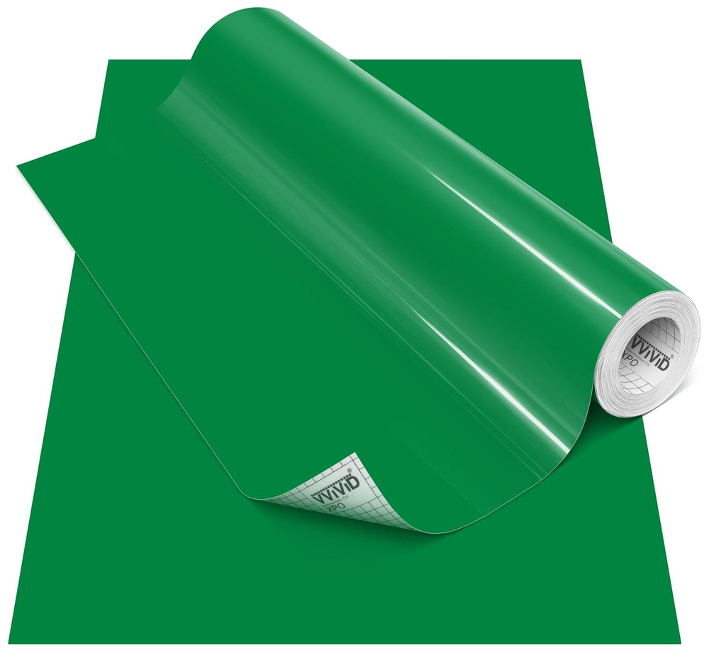 DECO65 Gloss Green Permanent Craft Film