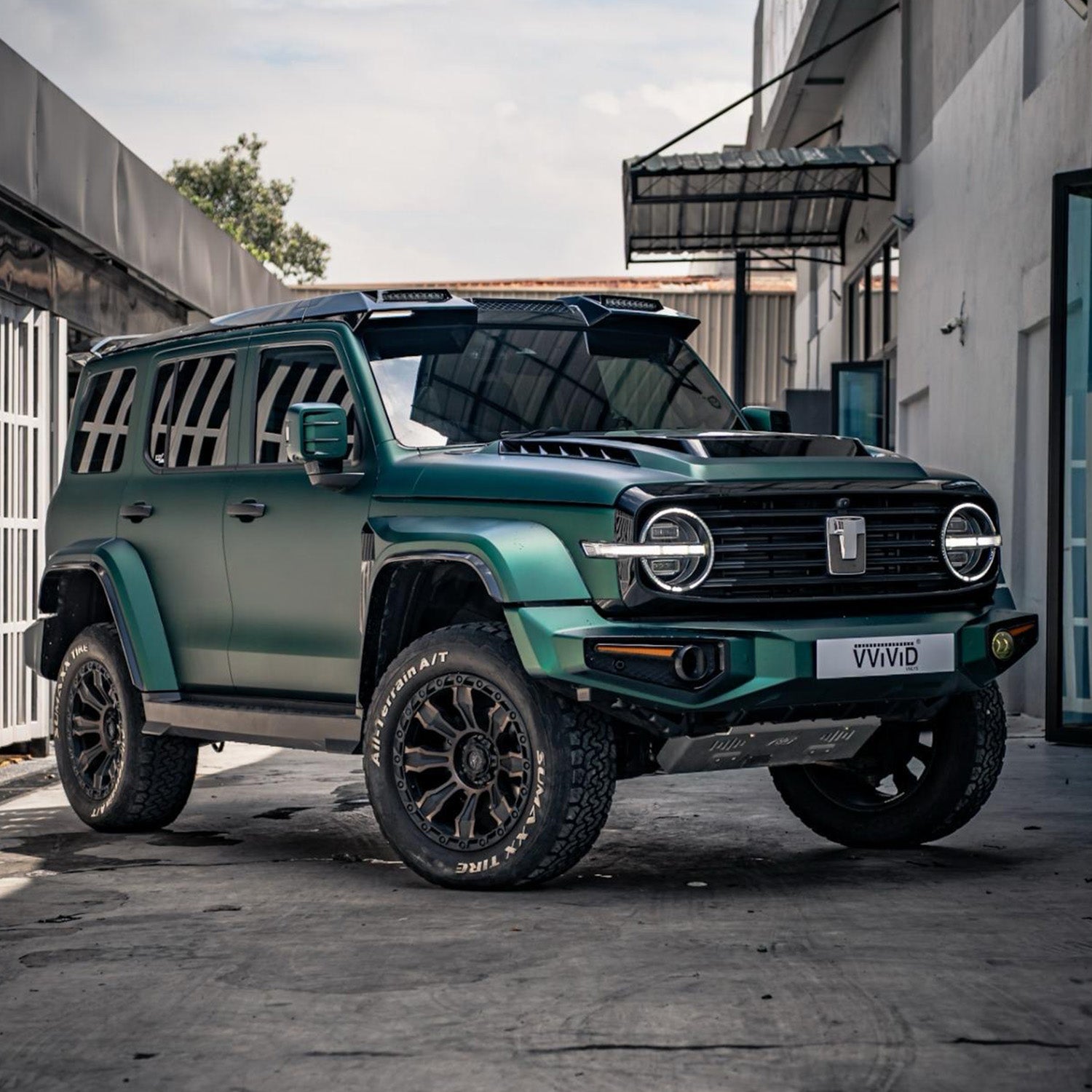 VViViD+ Matte Emerald Green
