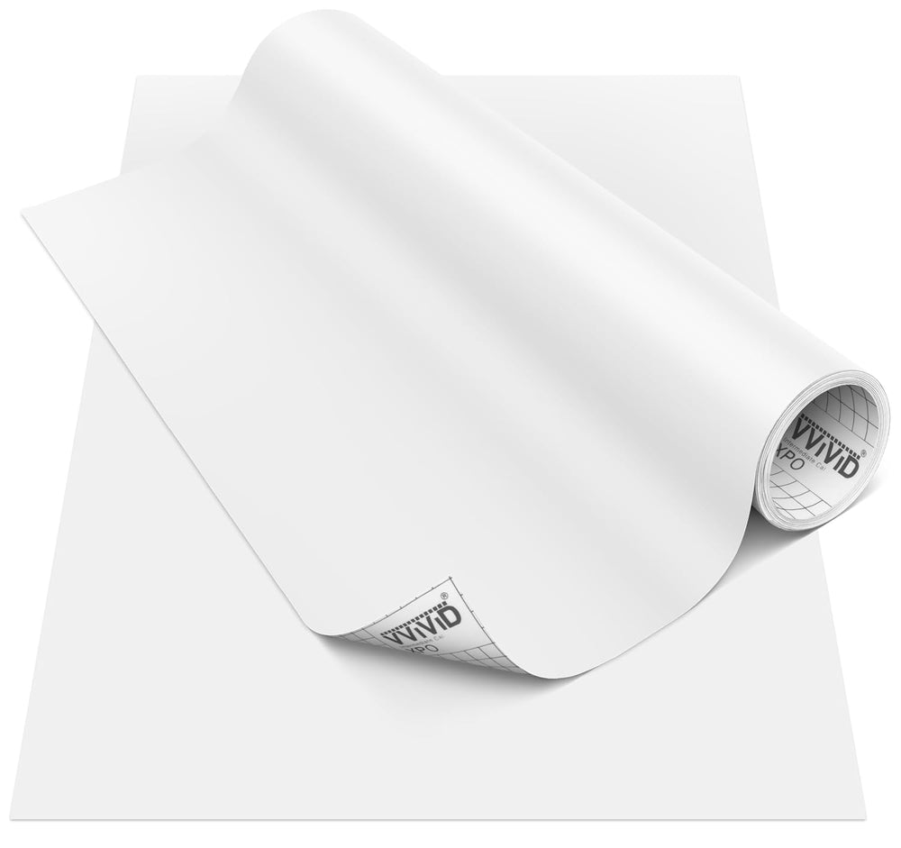 DECO65 Matte White Permanent Craft Film
