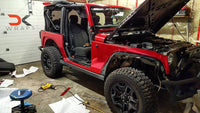 XPO SP Conform Chrome Red Vinyl Wrap jeep | Vvivid Canada