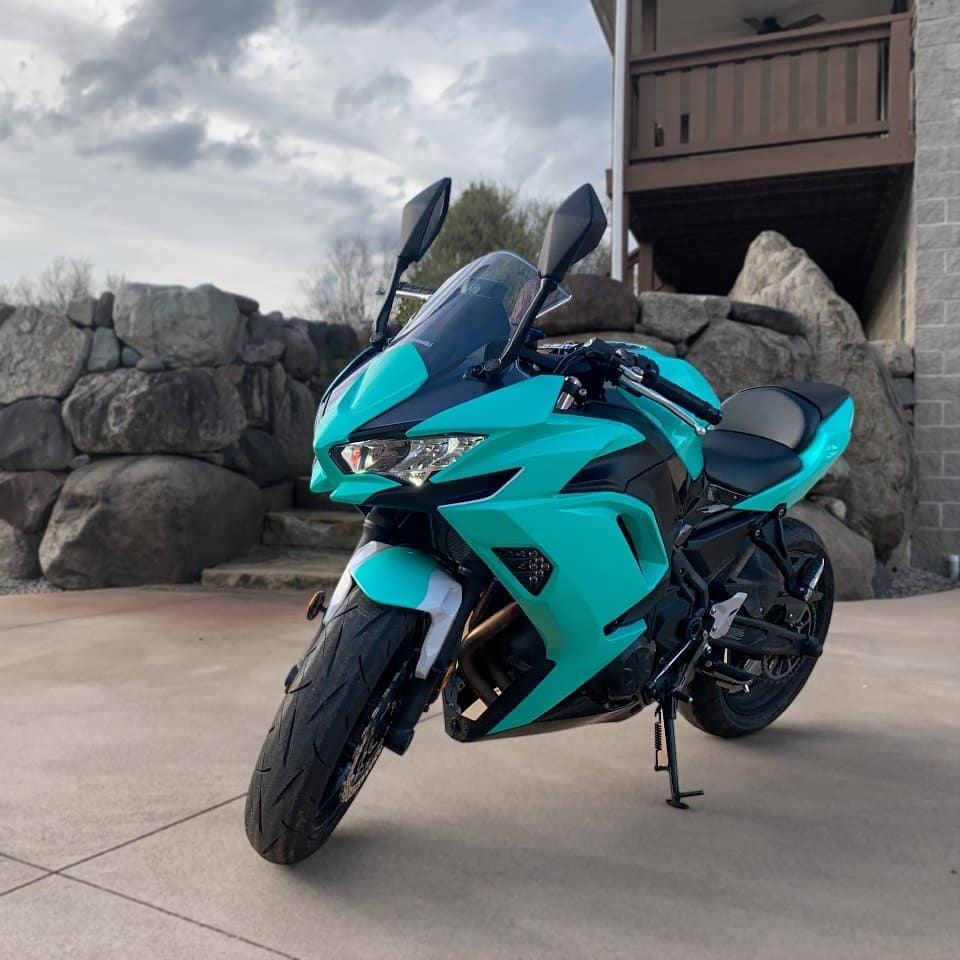 VViViD's NEW Gloss Miami Teal Blue Vinyl Wrap Now Available