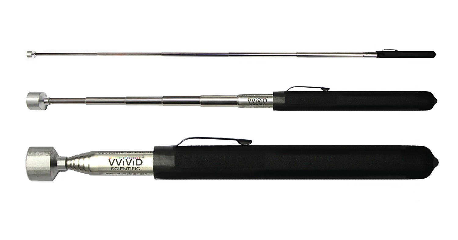 VViViD Telescoping 5 lb. Capacity Magnetic Pocket Pick-Up Tool | Vvivid Canada