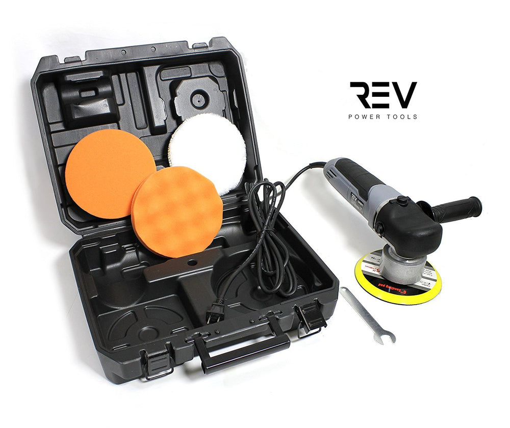 REV 6" Random Orbital Polisher and Sander Power Kit | Vvivid USA