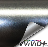2017 VViViD+ Satin Chrome Black Rust Vinyl Wrap | Vvivid Canada