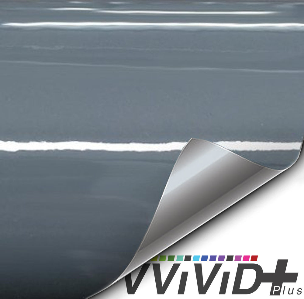 2017 VViViD+ Gloss Slate Grey (Grigio Telesto) Vinyl Wrap | Vvivid Canada