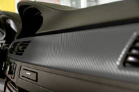 XPO Gunmetal Dry Carbon Fiber Vinyl Wrap dash | Vvivid Canada