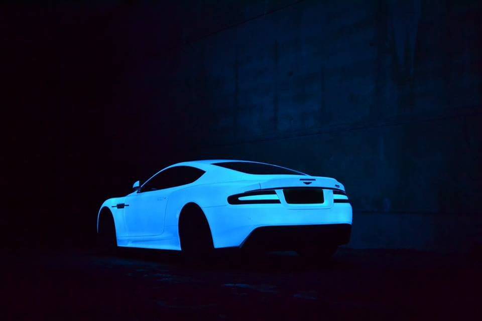 XPO Glow In The Dark Blue Vinyl Wrap | Vvivid Canada – VViViD Shop