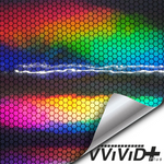 VViViD+ HoloHex Chrome