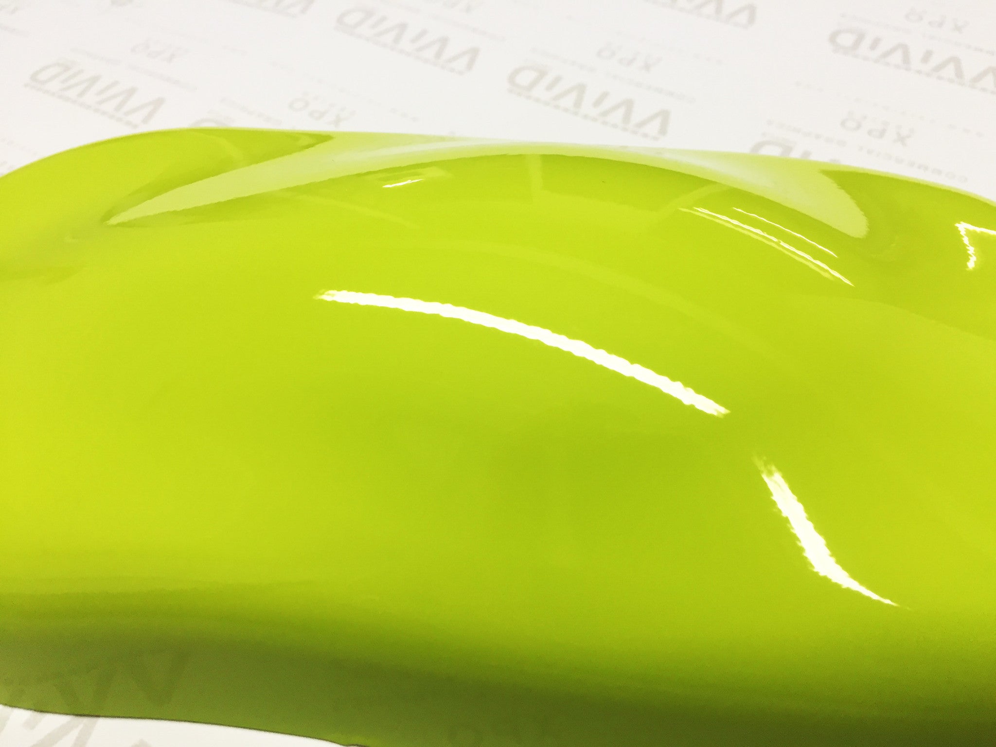 Gloss Viper Lime Green fluorescent vinyl wrap – VViViD Shop Canada