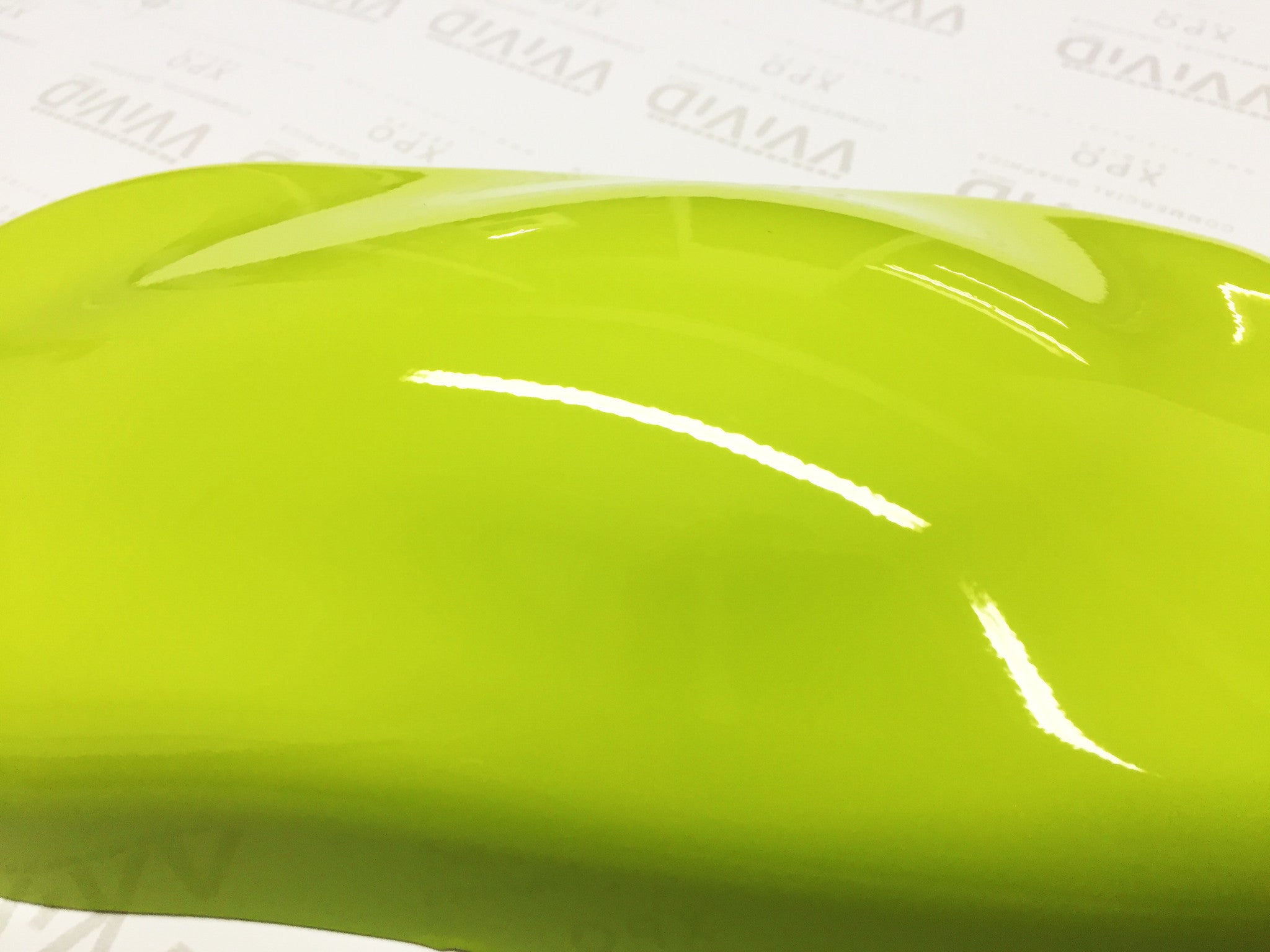 Lime Green Gloss 60 Inches x 1 Foot Car Wrap Vinyl Roll with  Air Release 3MIL-VViViD8 : Automotive