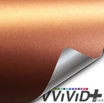 2017 VViViD+ Matte Metallic Copper Rust (Ghost) Vinyl Wrap | Vvivid Canada