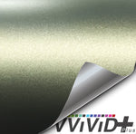 2017 VViViD+ Matte Metallic Military Green (Ghost) Vinyl Wrap | Vvivid Canada