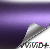 2017 VViViD+ Matte Metallic Purple (Ghost) Vinyl Wrap | Vvivid Canada