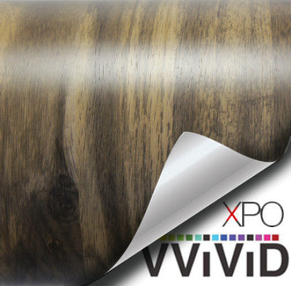 XPO Mountain Oak Planks Wood Grain Vinyl Wrap | Vvivid Canada