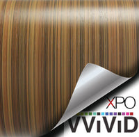 XPO Striped Maple Wood Grain Vinyl Wrap | Vvivid Canada