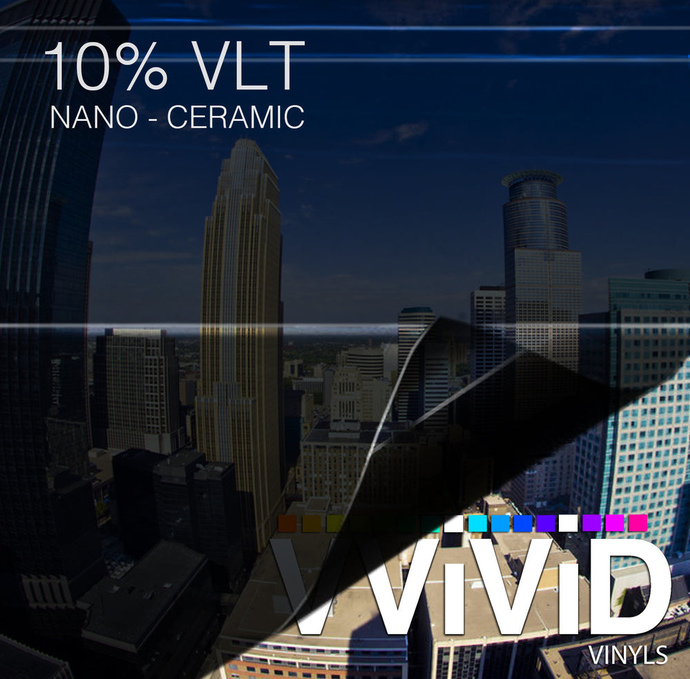 VViViD OPTIC Nano Ceramic Window Tint 10% VLT | Vvivid Canada