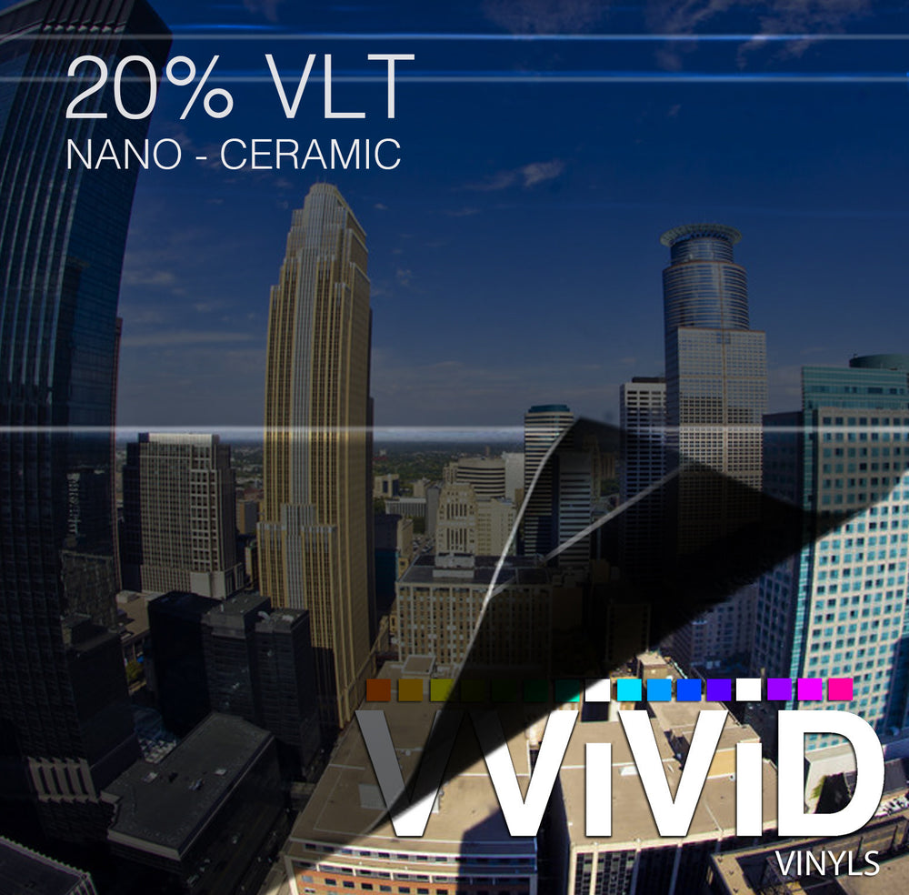 VViViD OPTIC Nano Ceramic Window Tint 20% VLT | Vvivid Canada