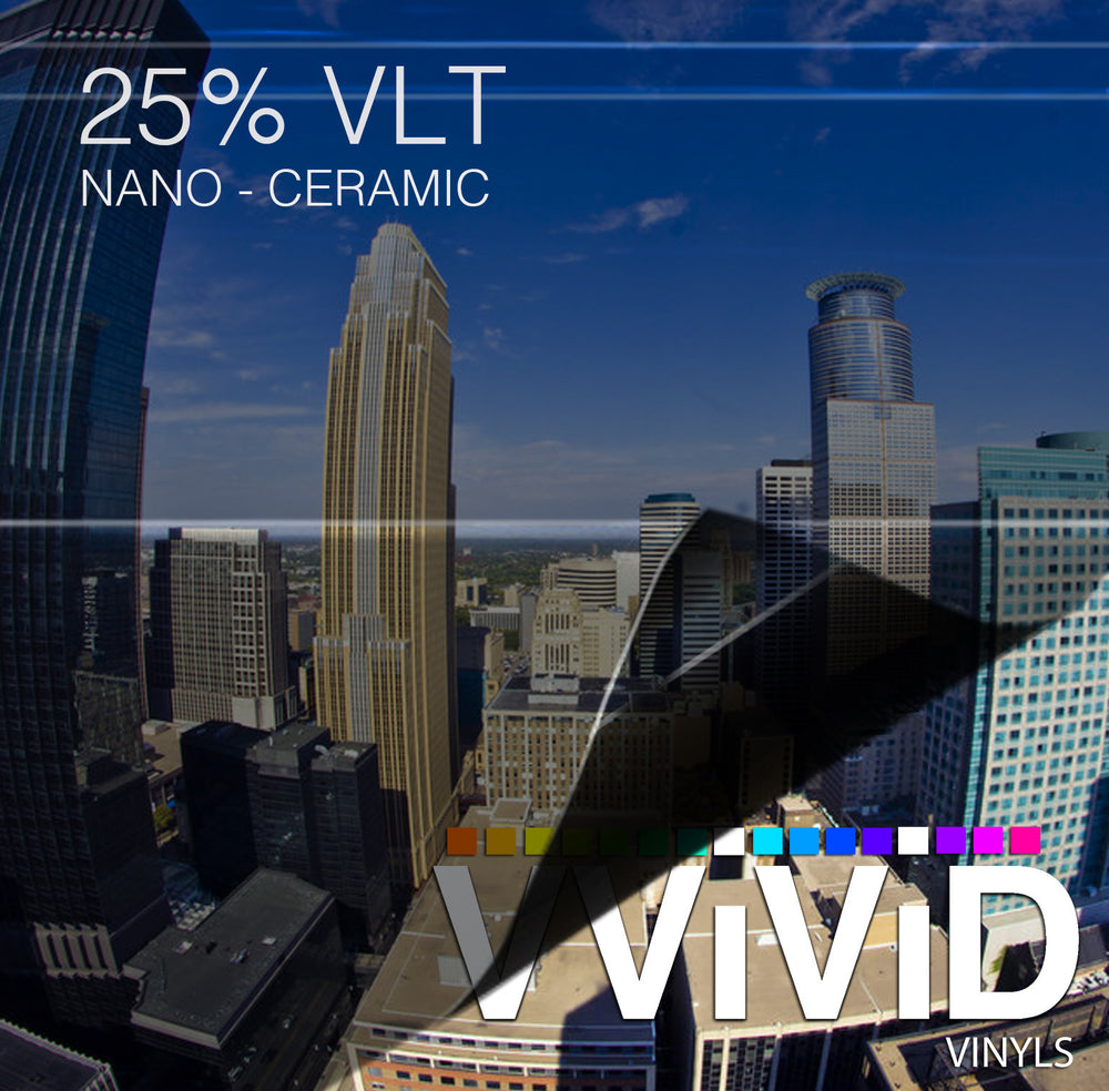 VViViD OPTIC Nano Ceramic Window Tint 25% VLT | Vvivid Canada