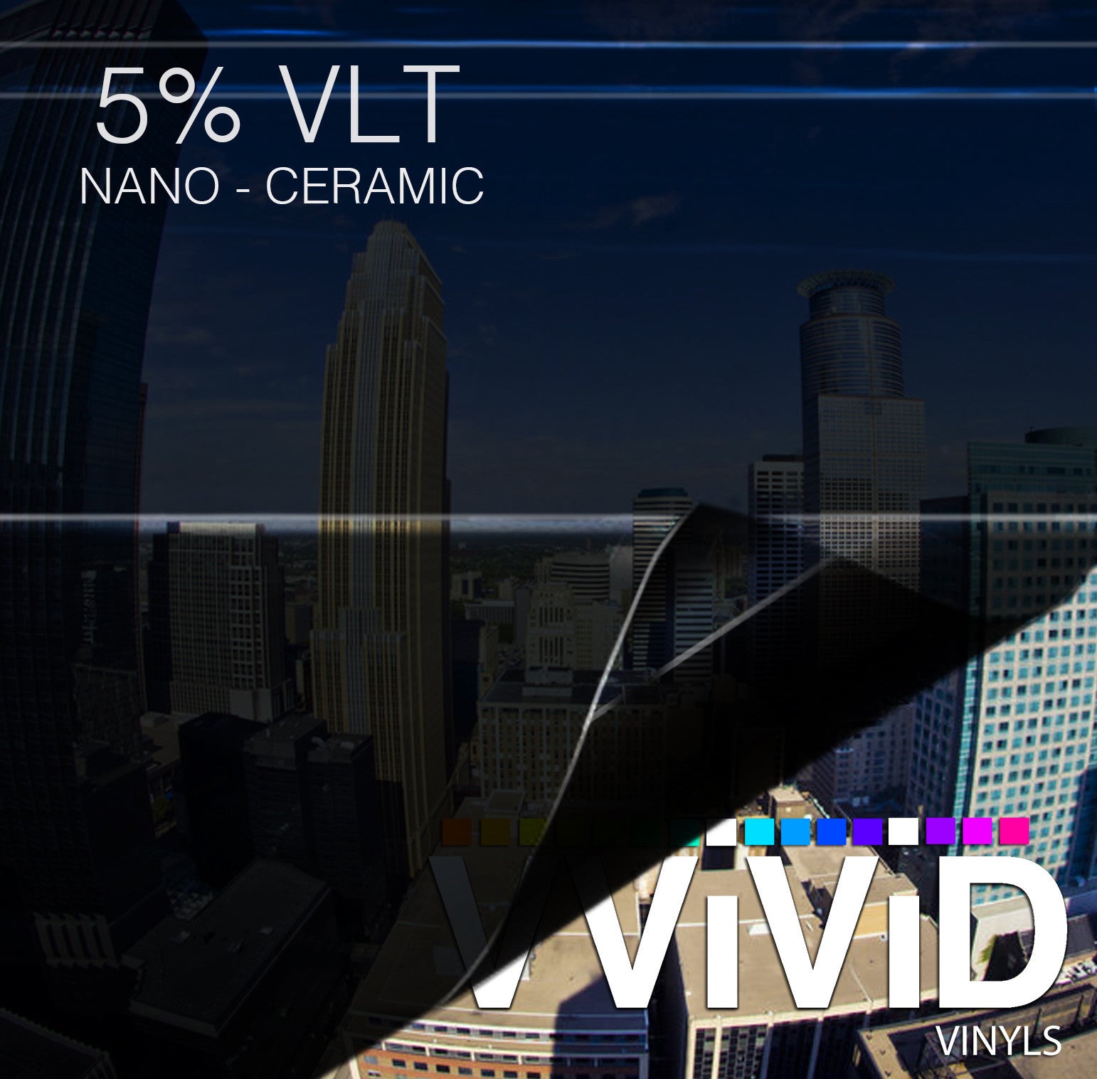 VViViD OPTIC Nano Ceramic Window Tint 5% VLT | Vvivid Canada