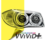 2017 VViViD+ Yellow Air-tint® Headlight Tint Vinyl Film | Vvivid Canada