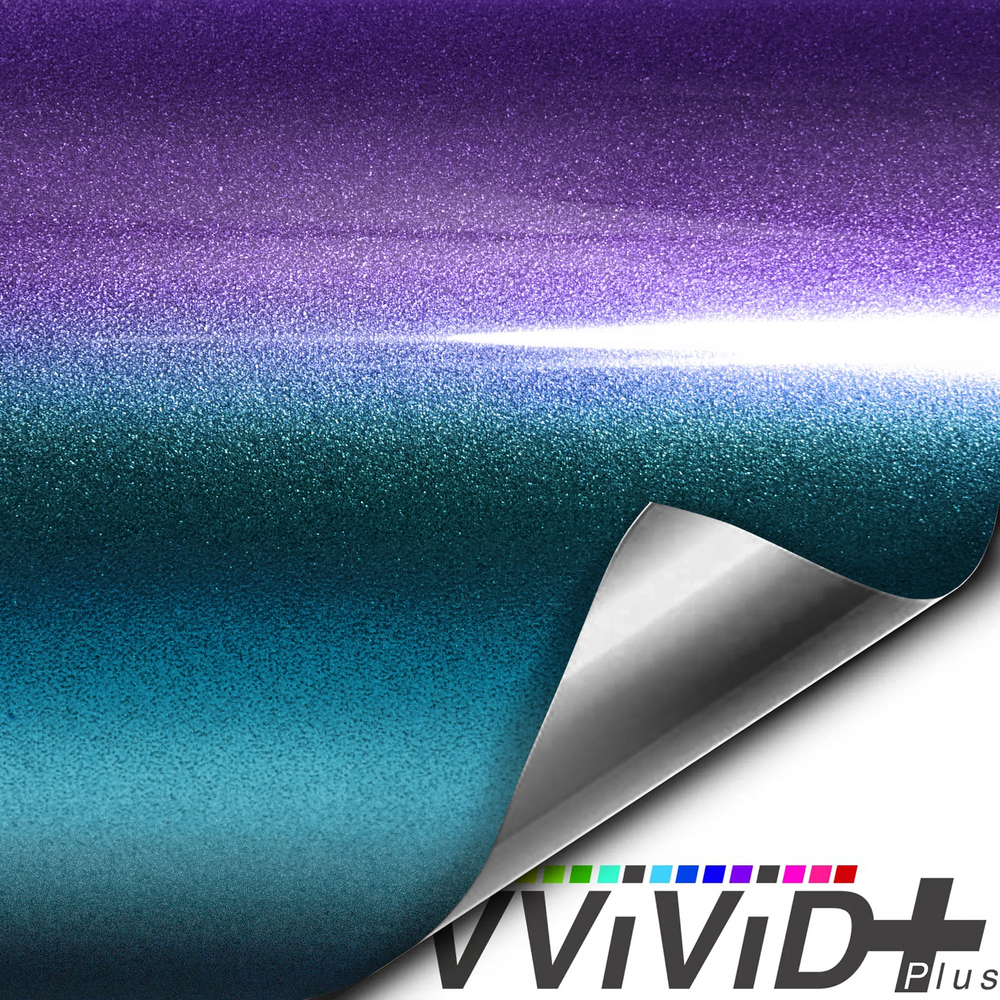 VViViD+ Métallisé Lustré Caméléon Changeant de Couleur (Bleu à Violet)