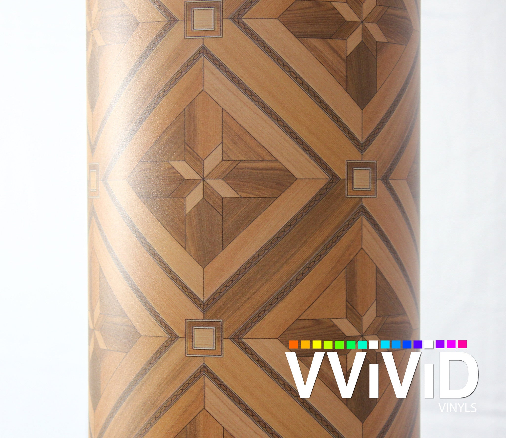 XPO Parquette Mosaic Wood Grain Vinyl Wrap roll | Vvivid Canada