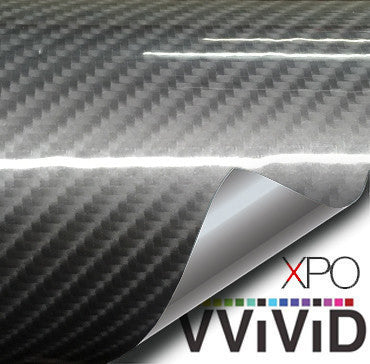 XPO Tech Art Grey Gloss Carbon Vinyl Wrap | Vvivid Canada