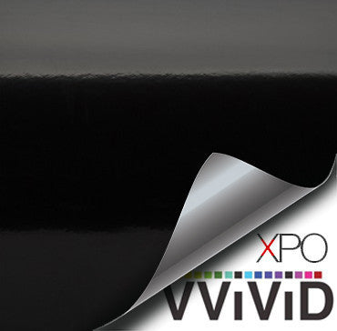 XPO Gloss Black Vinyl Wrap demo | Vvivid Canada