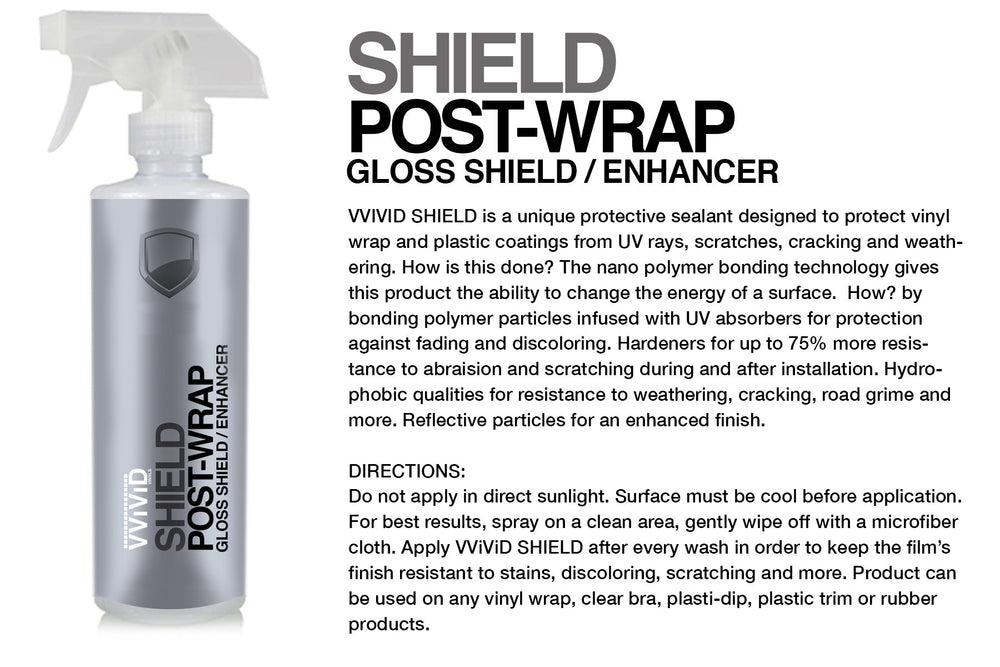 SHIELD POST-WRAP Gloss Shield / Enhancer text | Vvivid Canada