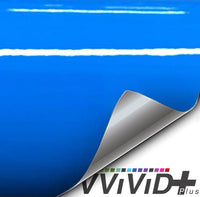 2017 VViViD+ Gloss Smurf Blue (Riviera Porsche GT3 Blue) Vinyl Wrap | Vvivid Canada