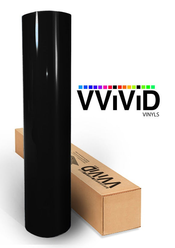 XPO Gloss Black Vinyl Wrap Roll | Vvivid Canada