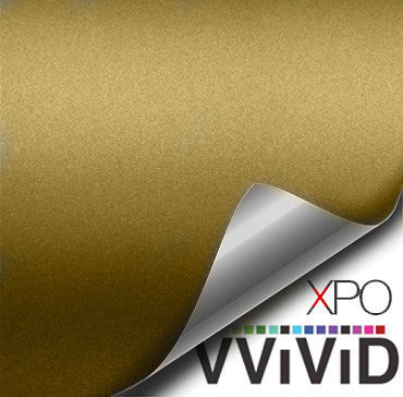 XPO Desert Gold Matte Vinyl Wrap | Vvivid Canada