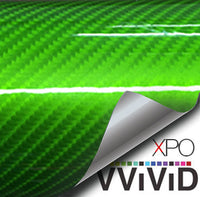 XPO Tech Art Green Gloss Carbon Vinyl Wrap | Vvivid Canada