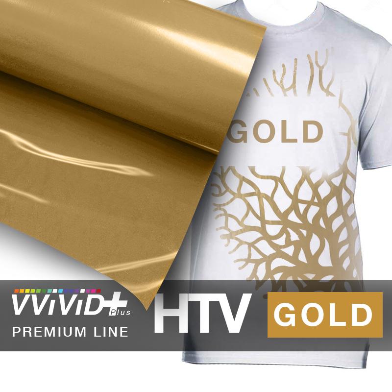 VViViD+Gold Premium Line Heat Transfer Vinyl 12" x 36"