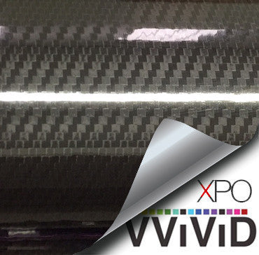 XPO Epoxy Gloss Black Carbon Vinyl Wrap | Vvivid Canada