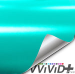 2017 VViViD+ Matte miami teal Blue Vinyl Wrap | Vvivid Canada