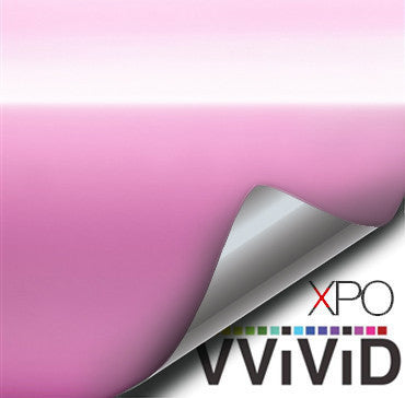 XPO Pastel Pink Gloss Vinyl Wrap | Vvivid Canada