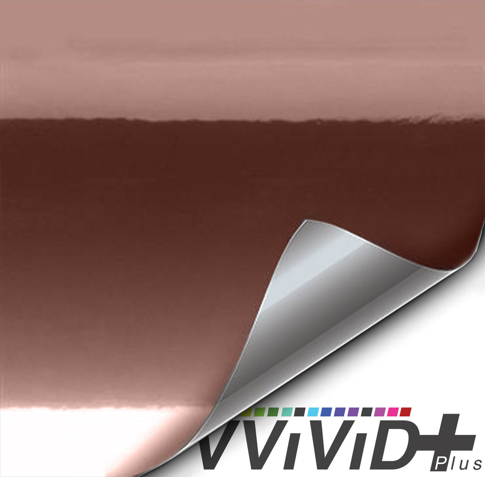 2017 VVIVID+ Conform Chrome Rose Gold Vinyl Wrap | Vvivid Canada