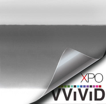 XPO SP Conform Chrome Silver Vinyl Wrap | Vvivid Canada