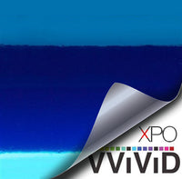 XPO SP Conform Chrome Blue Vinyl Wrap | Vvivid Canada