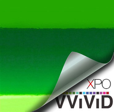 XPO SP Conform Chrome Green Vinyl Wrap | Vvivid Canada