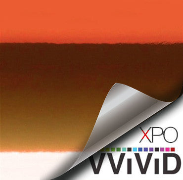XPO SP Conform Chrome Orange Vinyl Wrap | Vvivid Canada