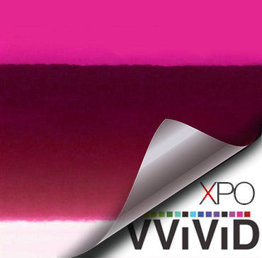 XPO SP Conform Chrome Pink Vinyl Wrap | Vvivid Canada