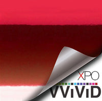 XPO SP Conform Chrome Red Vinyl Wrap | Vvivid Canada