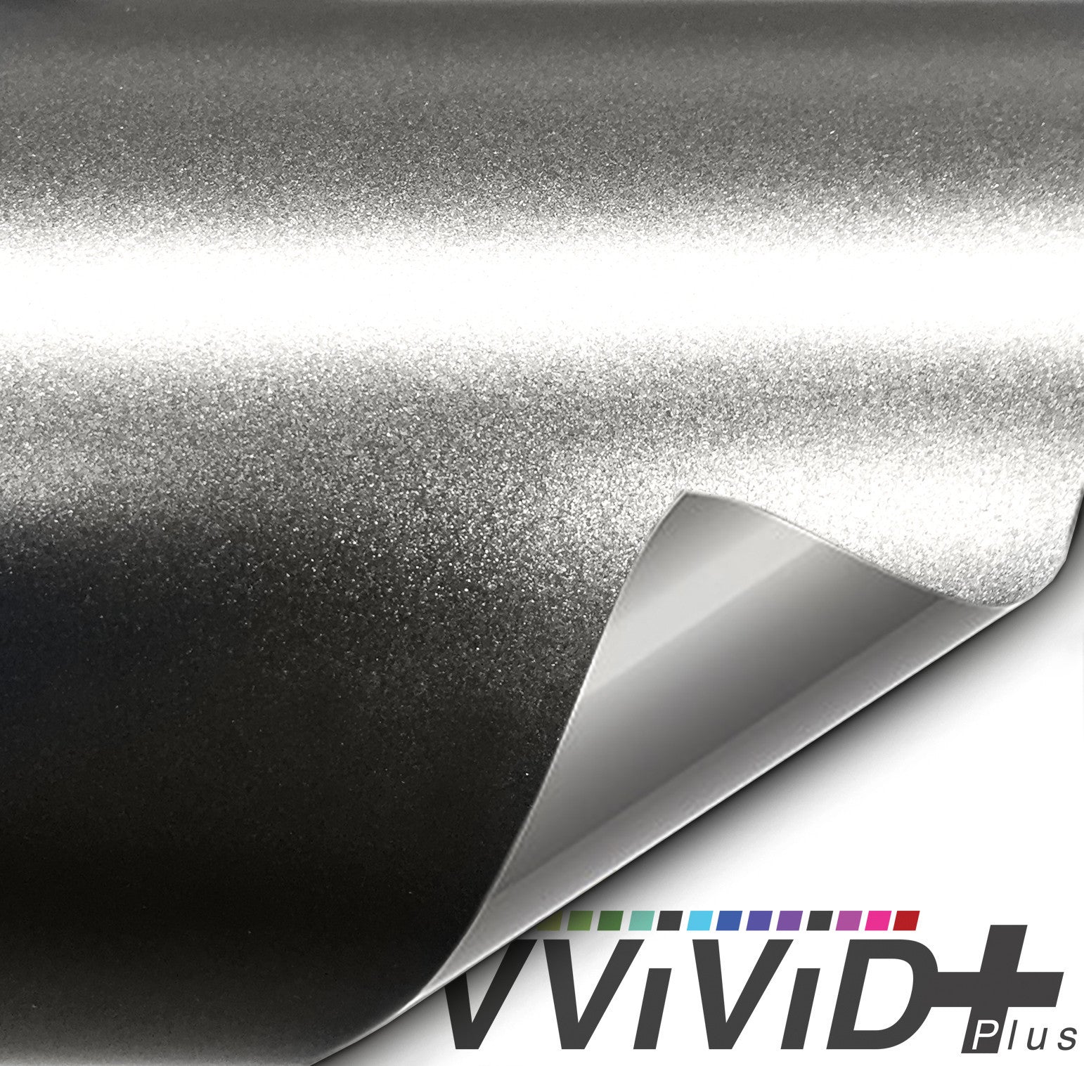 2017 VViViD+ Satin Chrome Titanium Vinyl Wrap | Vvivid Canada