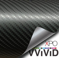 XPO Black True R Carbon Fiber Vinyl Wrap | Vvivid Canada
