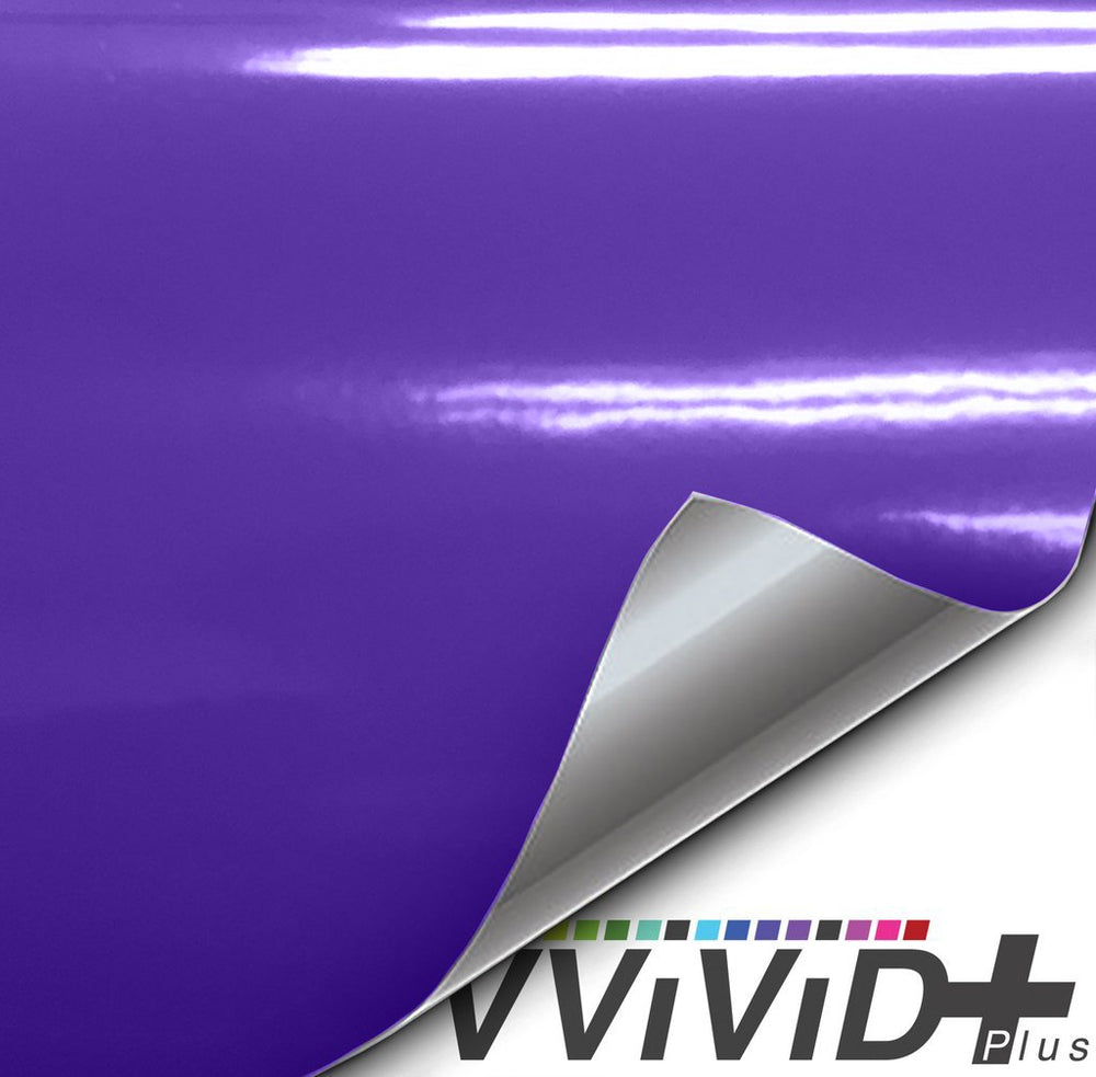  VViViD+ Gloss Midnight Purple (Porsche 911 GT3 Purple) vinyl wrap