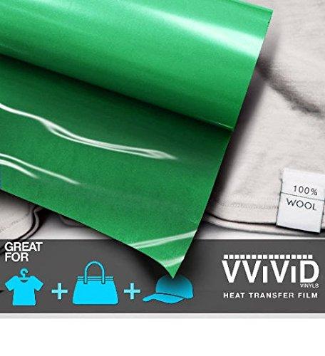 VViViD Green Heavy-Duty Heat Transfer Vinyl 12" x 36"